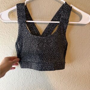 lululemon athletica Black and White Bra - Size 6